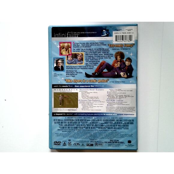 Austin Powers in Goldmember DVD - Widescreen Mike Myers, Beyoncé Knowles Comedy - Picture 2 of 3